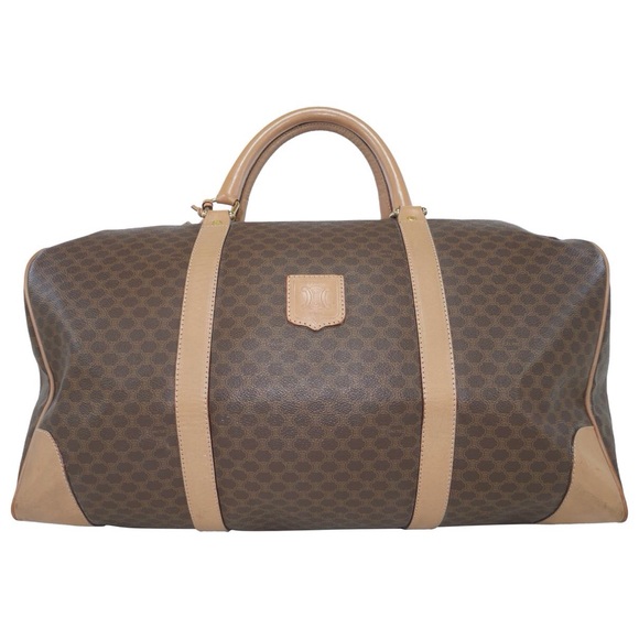 Celine Other - Vintage Authentic Celine Macadam pattern Boston travel bag